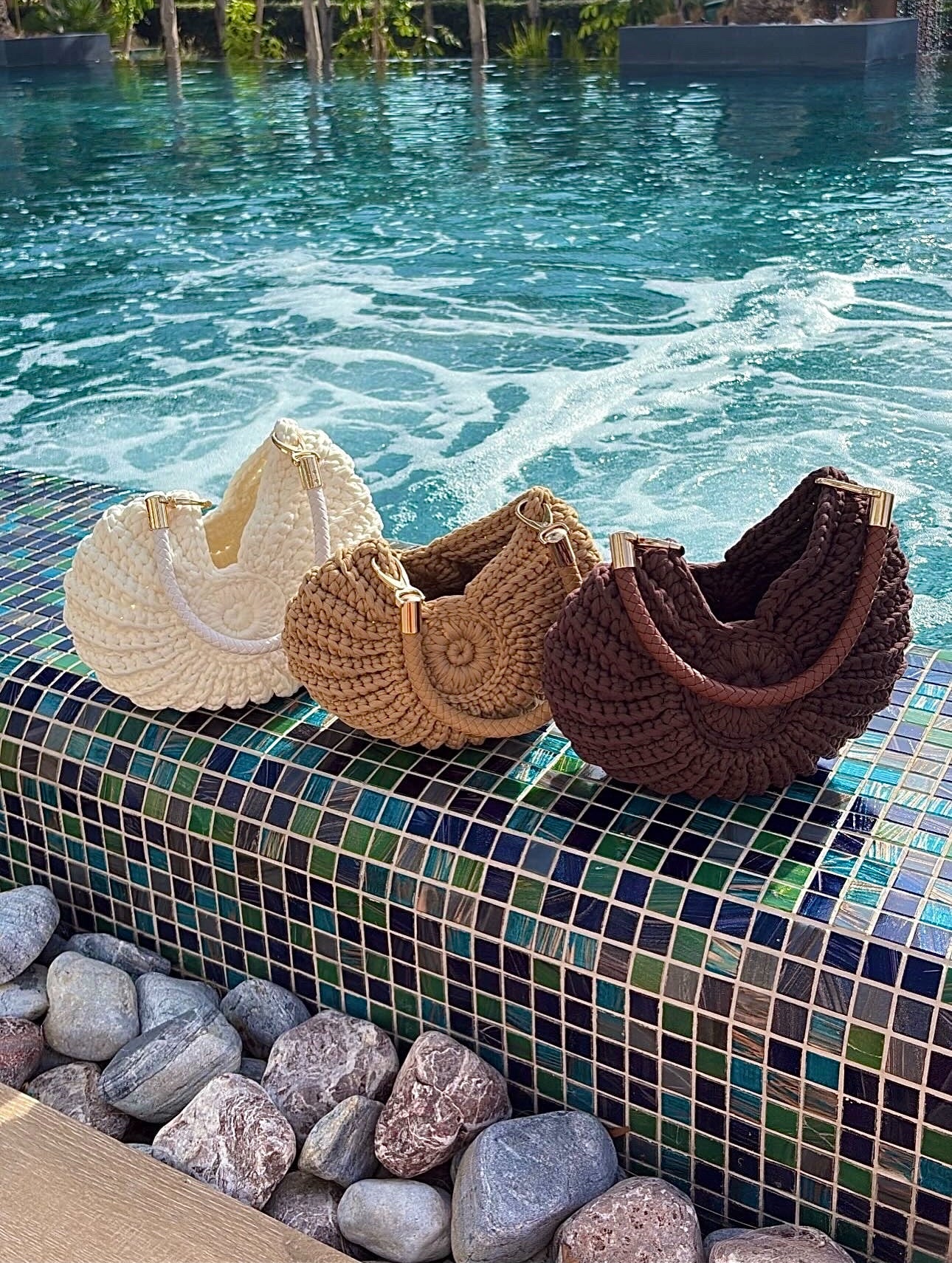 ‘MAROOLA’ crochet shell bag🐚✨