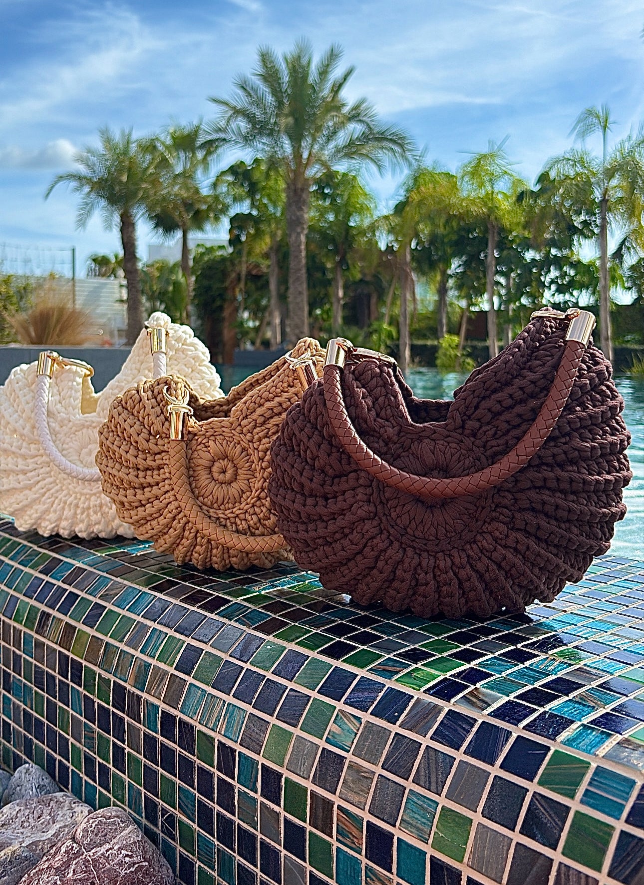 ‘MAROOLA’ crochet shell bag🐚✨