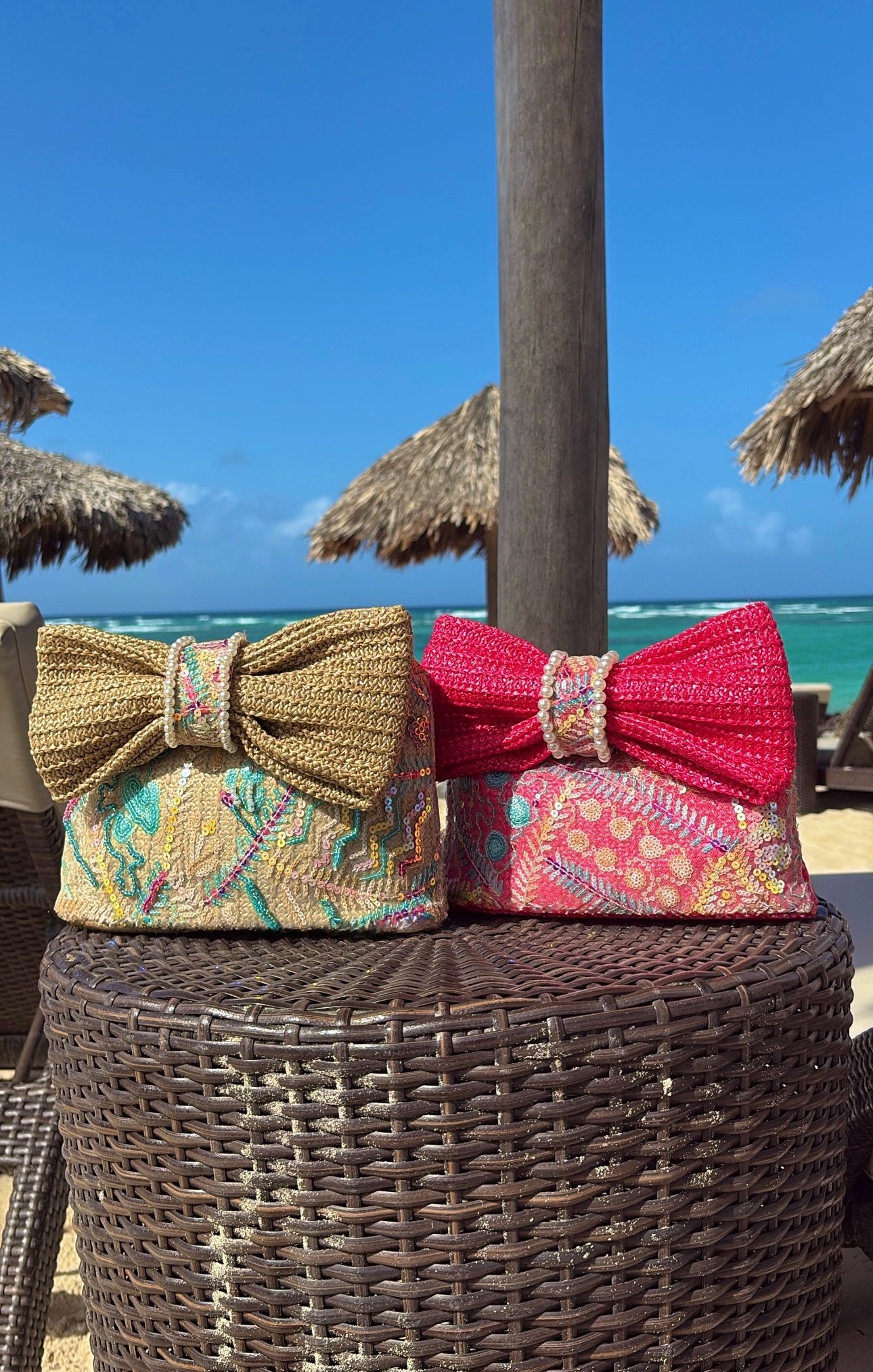 ‘SequinSandz’ beach bag✨